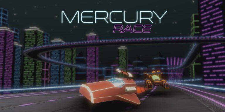 Mercury race: corse al neon in un futuro poligonale