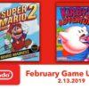 Nintendo switch online, ecco quali saranno i giochi di febbraio! Nintendo switch online, ecco quali saranno i giochi di febbraio!