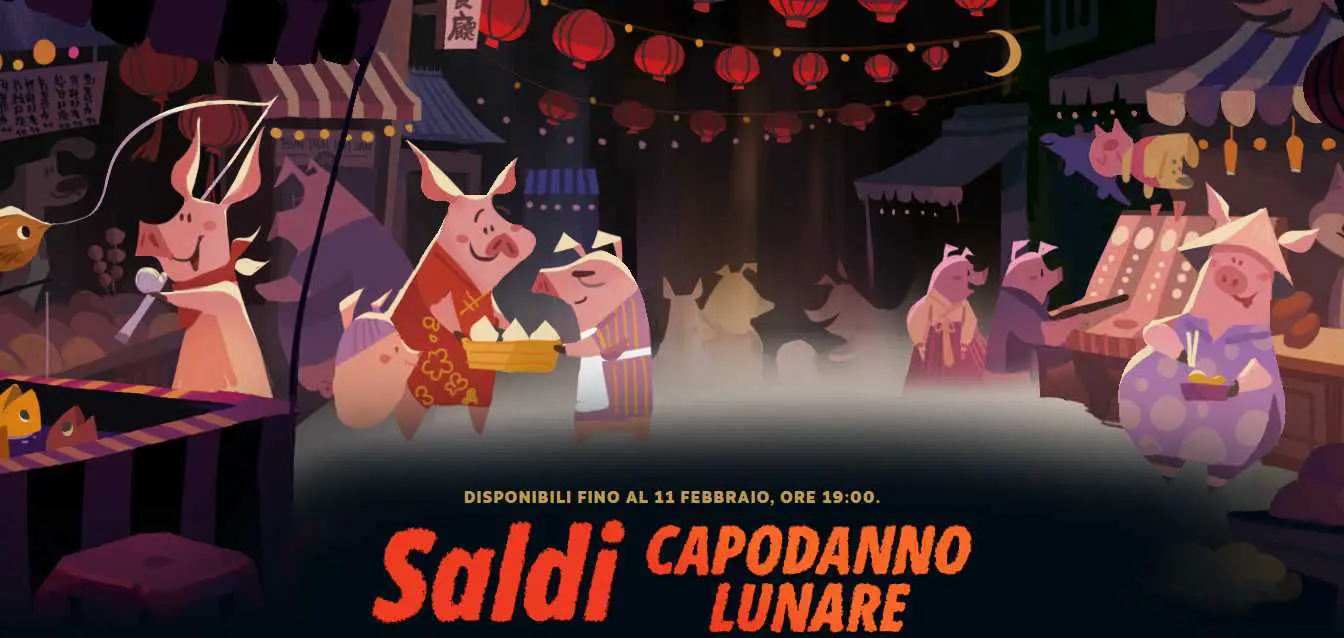 Saldi Capodanno Lunare Steam