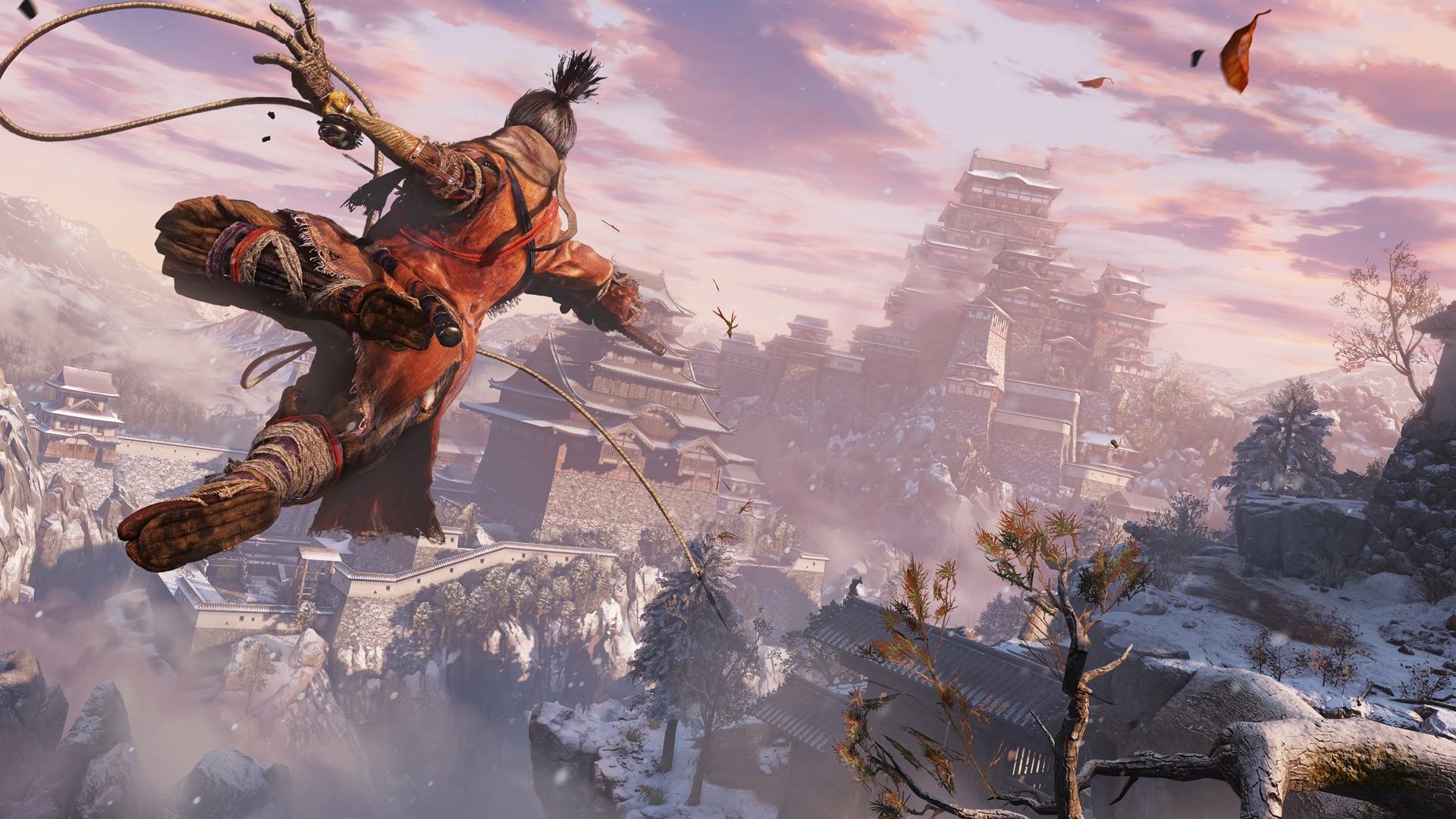 Gli spostamenti effettuati dal protagonista in Sekiro: Shadows Die Twice