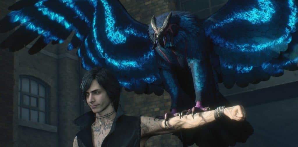 Il nuovo personaggio V su Devil May Cry 5