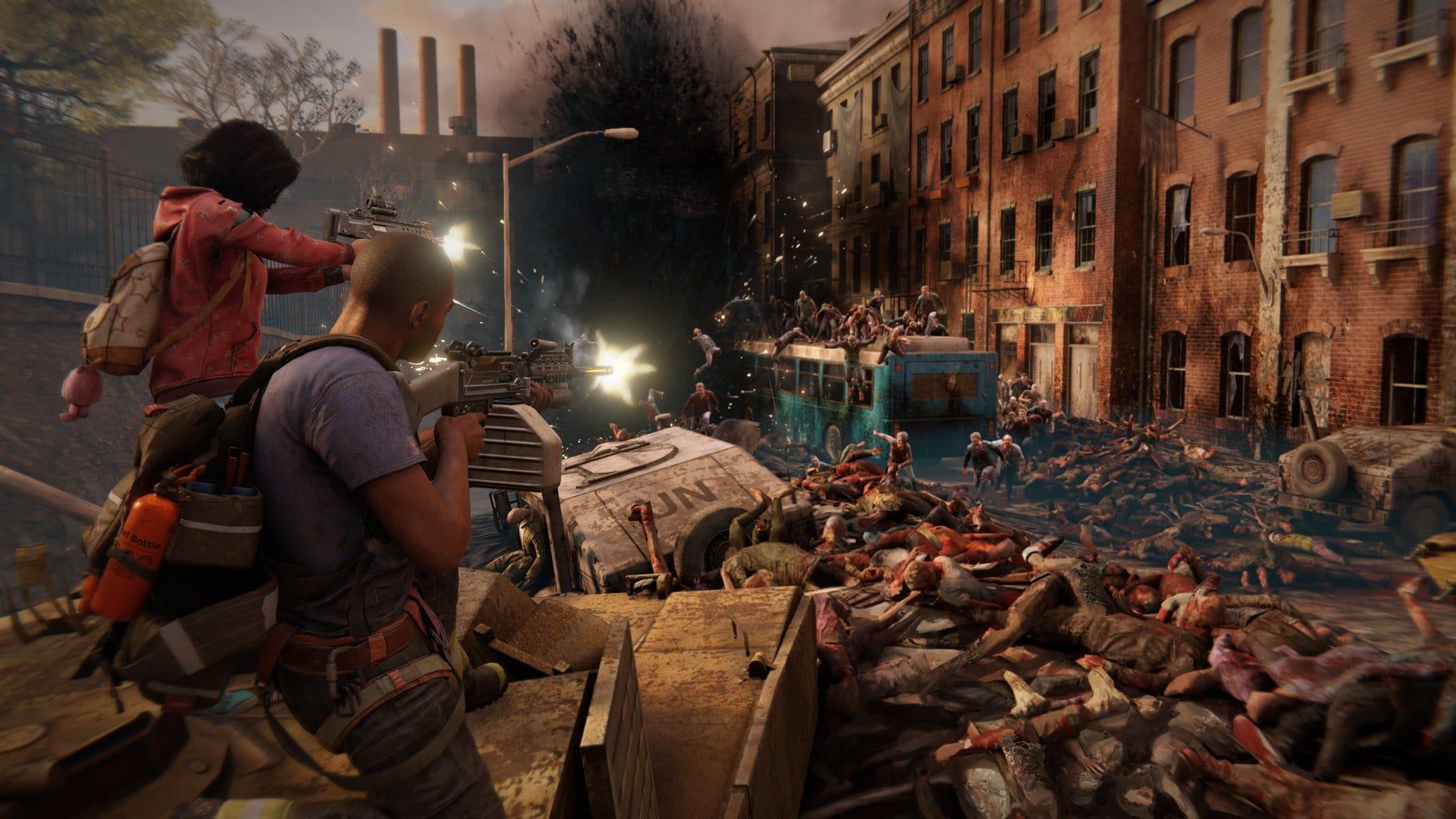 World War Z trailer modalità nuova PvPvZ Players vs Players vs Zombies gameplay video immagini