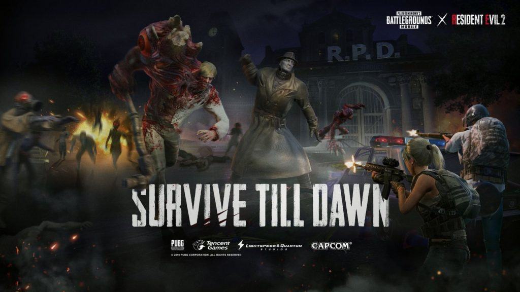 Resident evil 2 e pubg mobile in un interessante crossover Survive till dawn evento pubg mobile