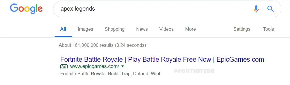 Fortnite ha paura di Apex Legend e lancia la campagna online