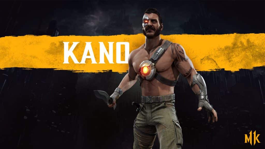 Kano sarà presente nel roster di mortal kombat 11 Kano mortal kombat xi