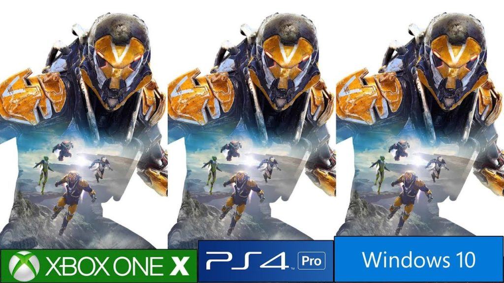 Anthem, il confronto tra pc, playstation 4 pro e xbox one x Anthem confronto