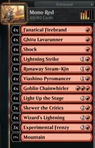 Magic Mono red