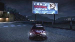 Need for Speed Carbon in-game ads