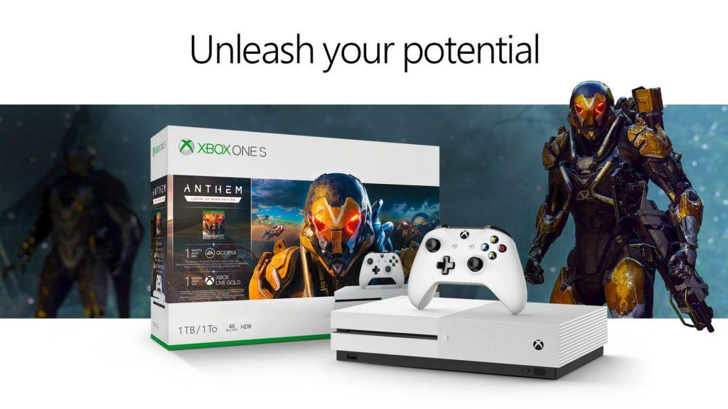 Xbox one s: annunciato il bundle con anthem Xbox one s: annunciato il bundle con anthem