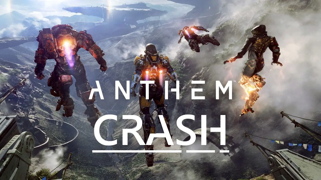 Anthem copertina con CRASH