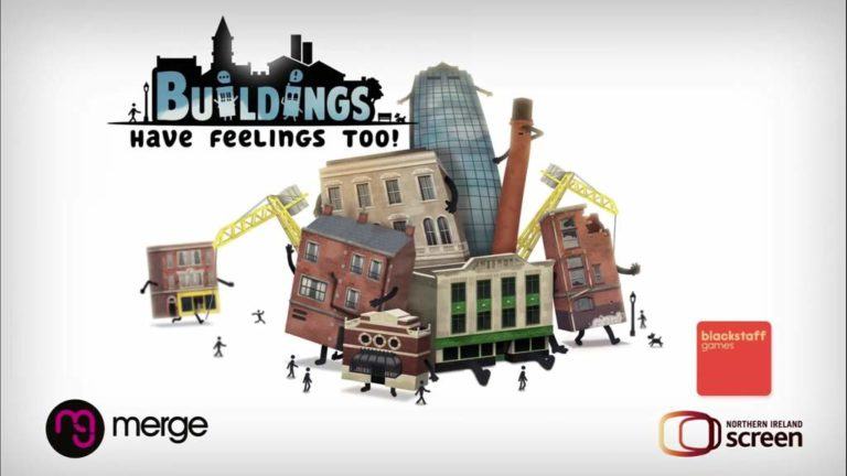 Nuovo trailer per lo strambo "buildings have feelings too! "