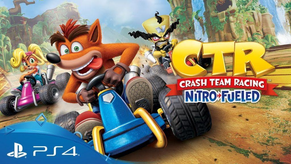 Crash team racing nitro-fueled, contenuti esclusivi per ps4 Copertina del gioco crash team racing nitro-fueled