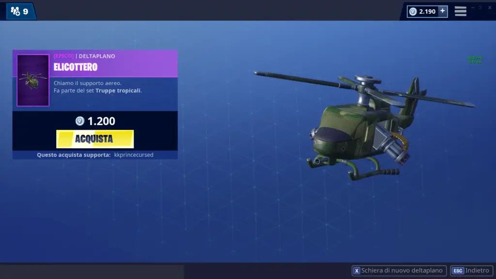 Fortnite: item shop del 10/03/2019