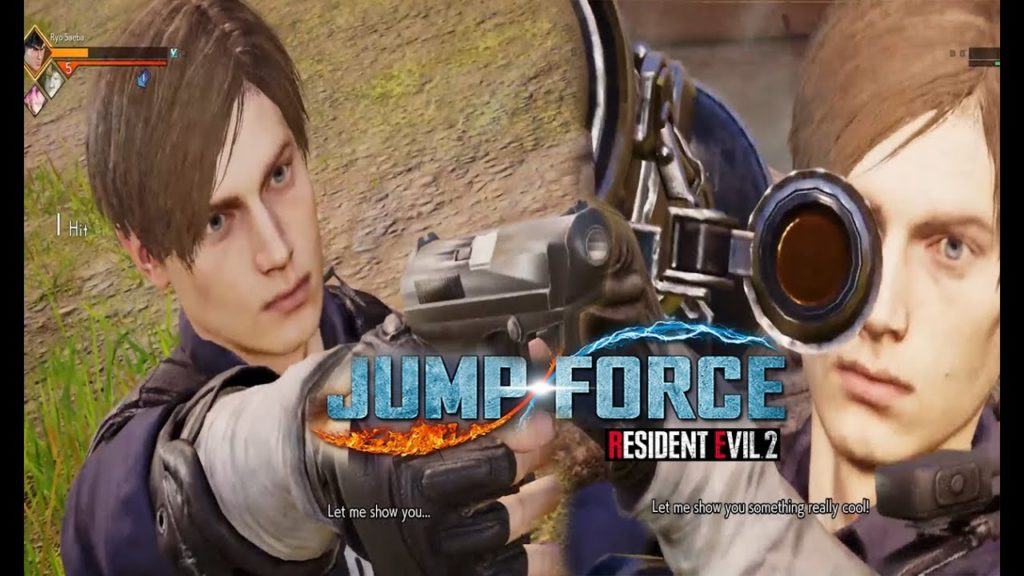 Jump force: leon kennedy combatte grazie a una mod Jump force leon kennedy