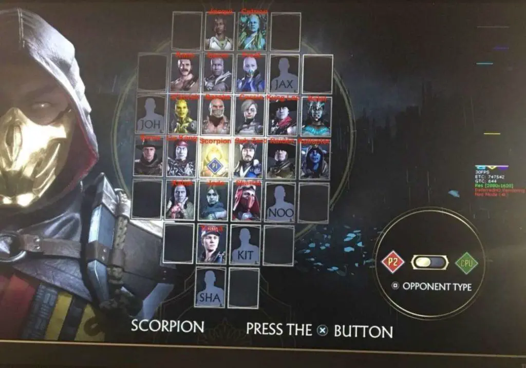 Mortal Kombat 11 roster leak