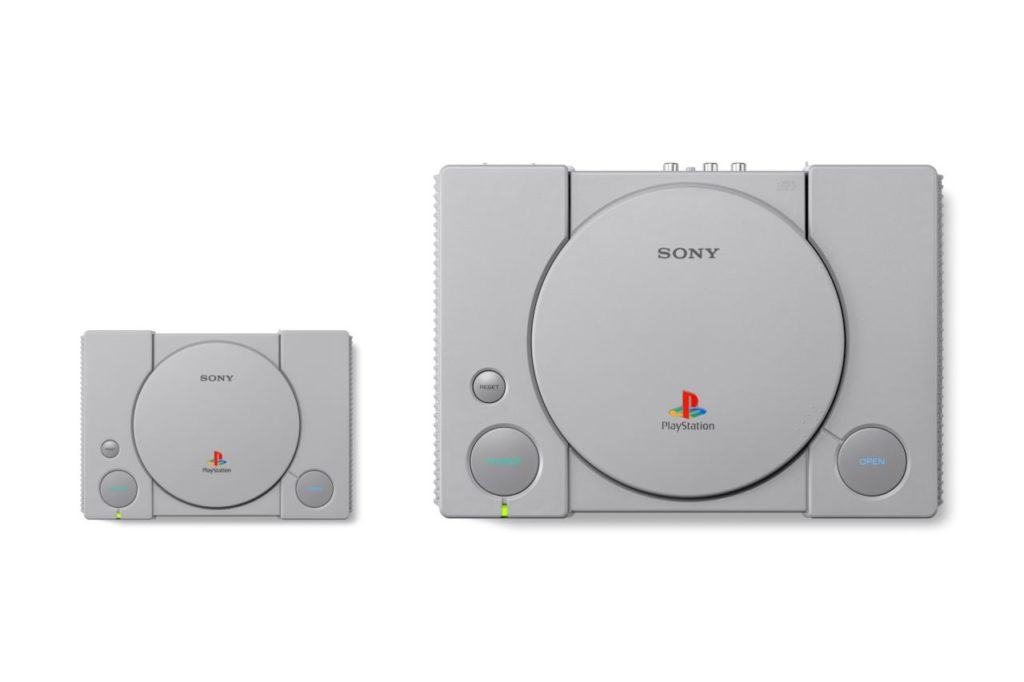 Confronto tra PlayStation Classic e la prima PlayStation