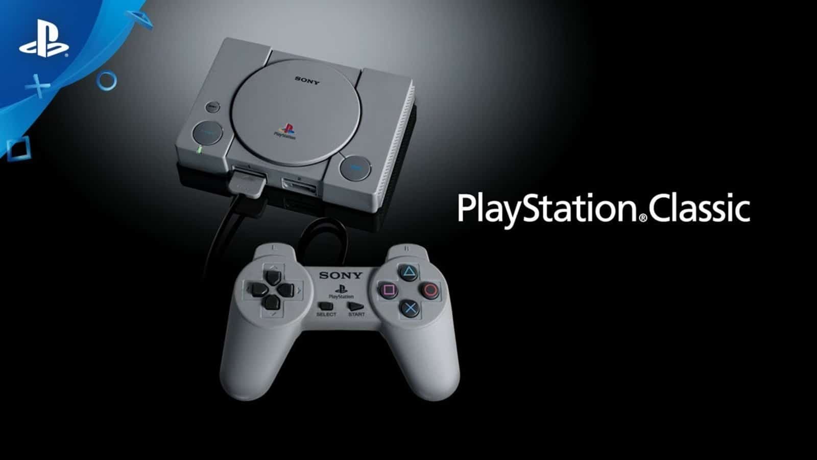 Copertina ufficiale di Sony per il lancio di PlayStation Classic