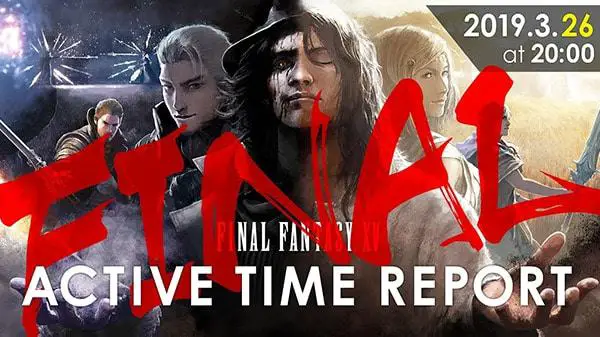 Square Enix Final Fantasy XV Active Time Report Final