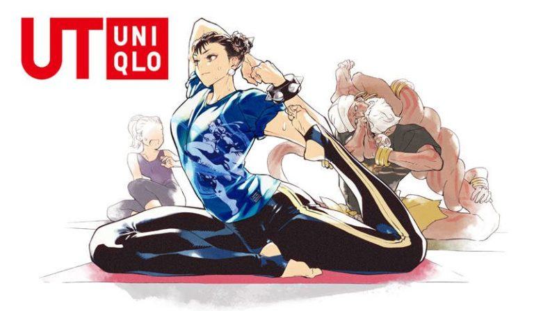Street fighter e uniqlo per una nuova collezione di t-shirt
