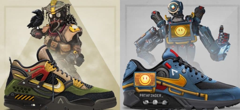 Come sarebbe la linea di sneakers dedicata ad apex legends? Scarpe apex legends