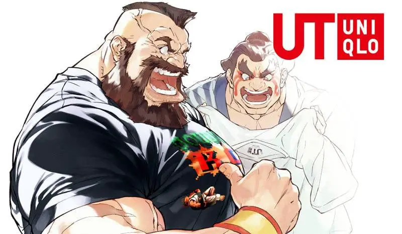Street Fighter e Uniqlo per una nuova collezione di t-shirt