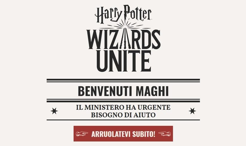 Harry Potter: Wizards Unite: inizio beta test