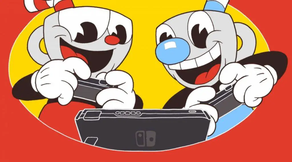 Copertina per il lancio di Cuphead su Nintendo Switch