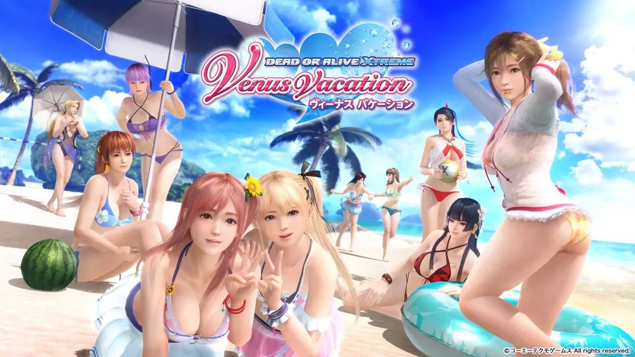 La copertina di Dead or Alive extreme: Venus Vacation