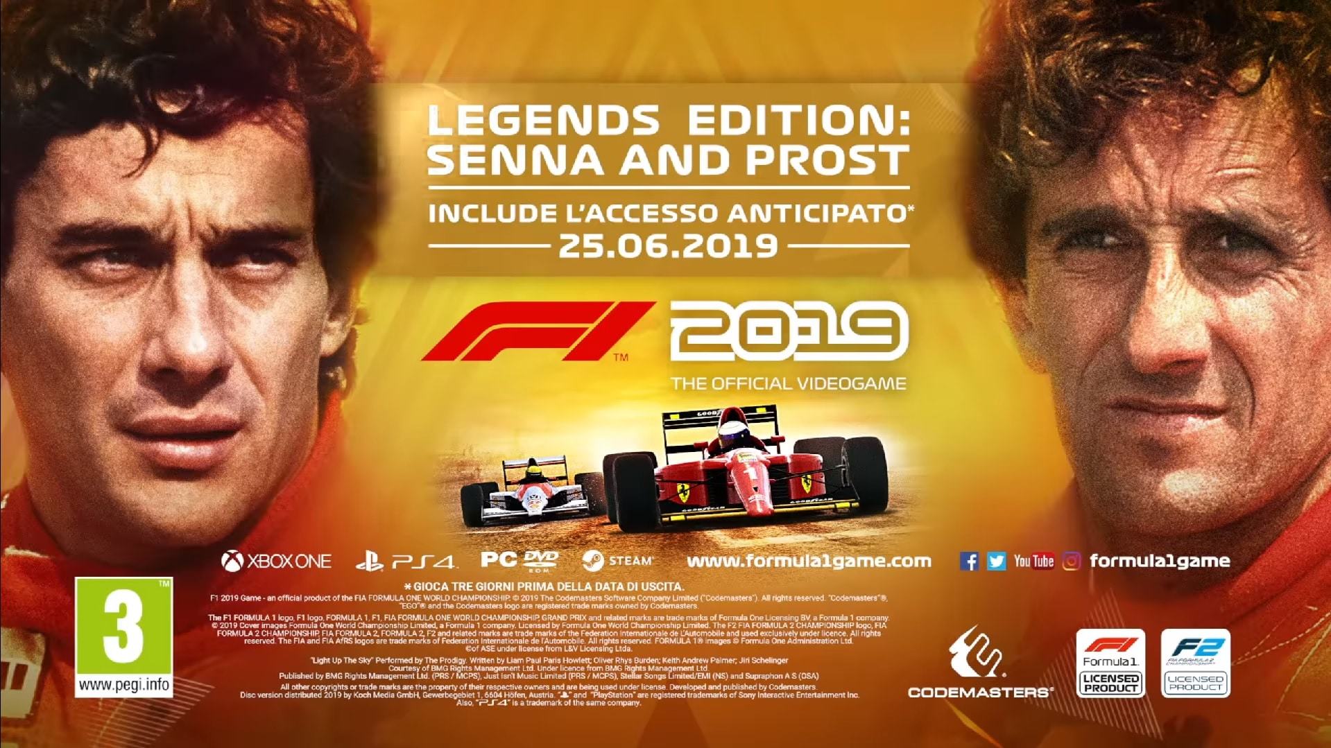 F1 2019 Legends Edition