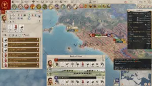 esecuzione di una battaglia in Imperator: Rome
