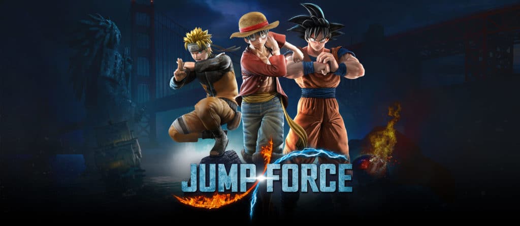 La copertina di Jump Force