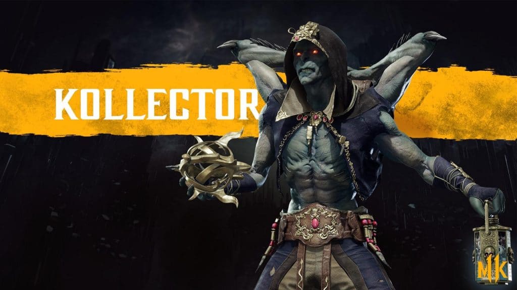 Mortal kombat 11: al roster si aggiunge kollector! Mortal kombat 11 kollector trailer