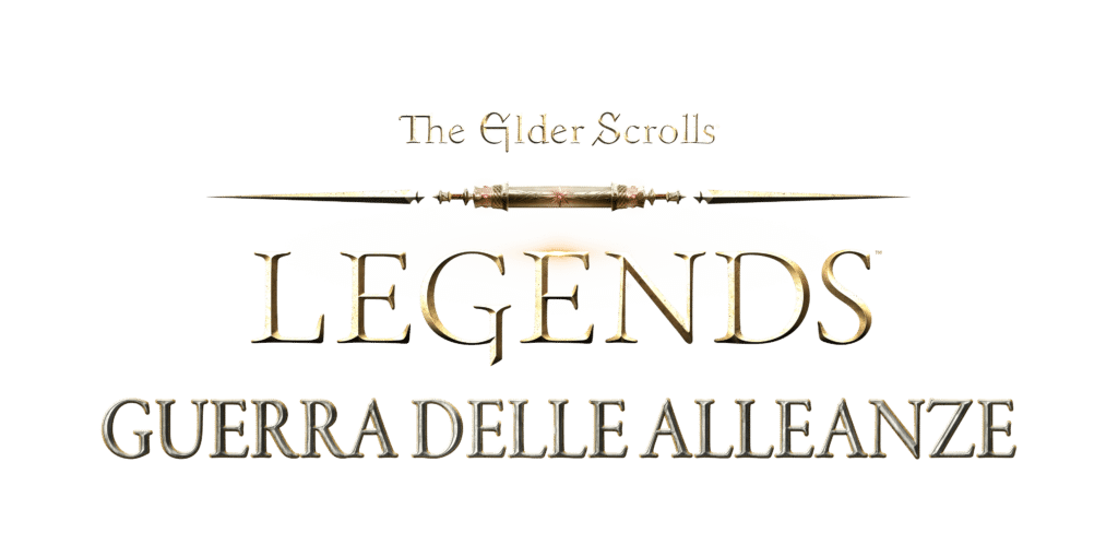 The elder scrolls legends: annunciata guerra delle alleanze The elder scrolls legends logo