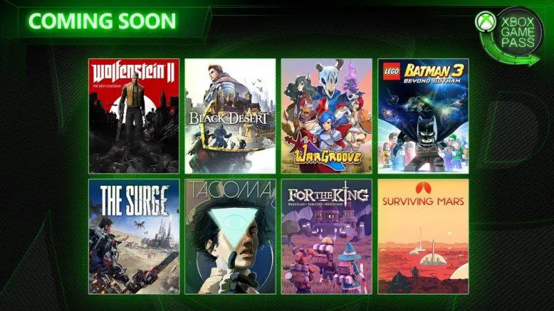 Xbox Game Pass maggio 2019