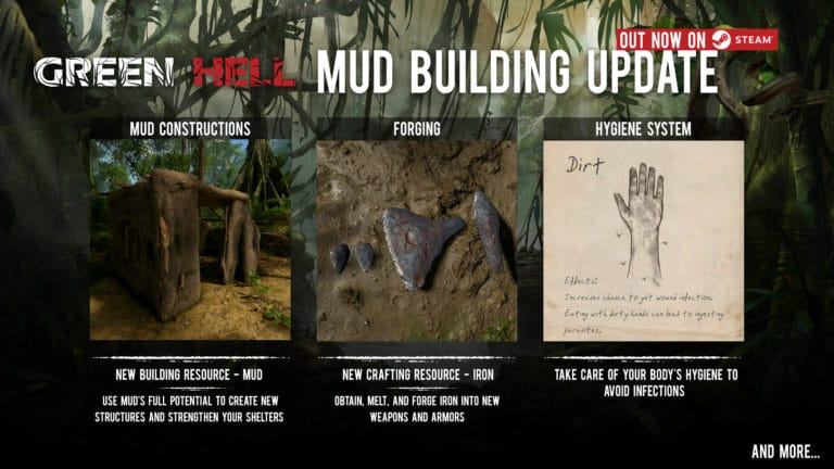 Green hell mud building update live