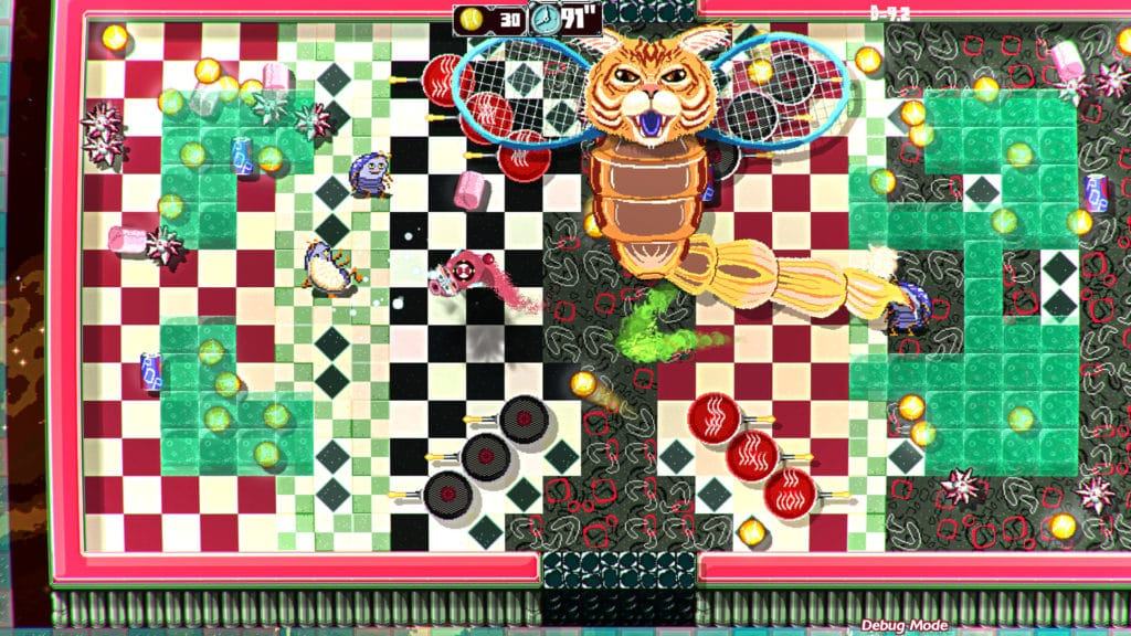Pig eat ball arriva su ps4, xbox one e switch in estate Un momento di gioco in pig eat balls