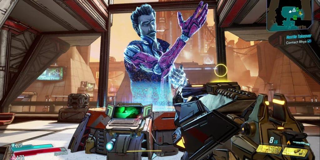 Borderlands 3, rhys avrà la stessa voce di noctis di ff xv