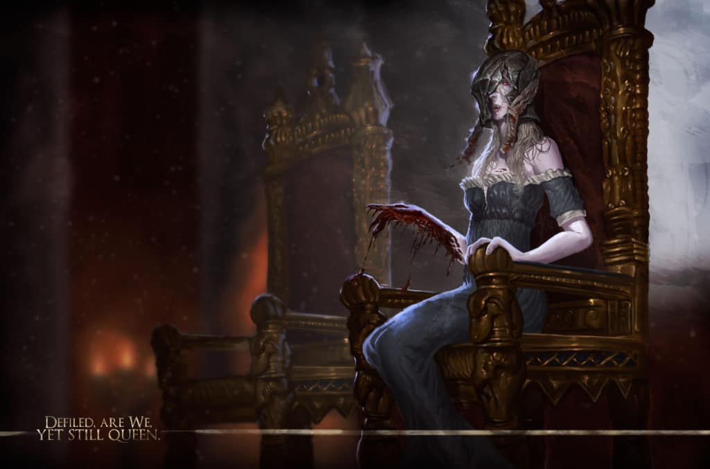 Bloodborne, svelati i cut-content sulla regina annalise Annalise la regina dei vilesangue in bloodborne