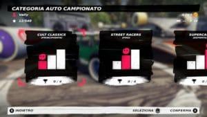 Categorie di Campionato Table Top Racing: World Tour-Nitro Edition