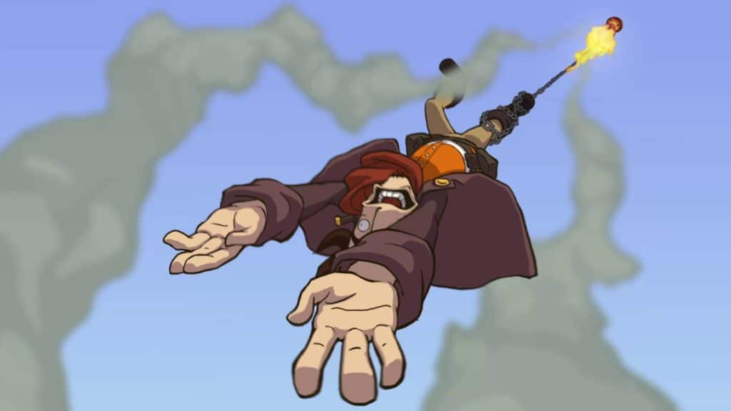 Rufus "sparato" con l'arpione in Deponia