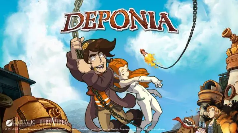 La copertina di Deponia
