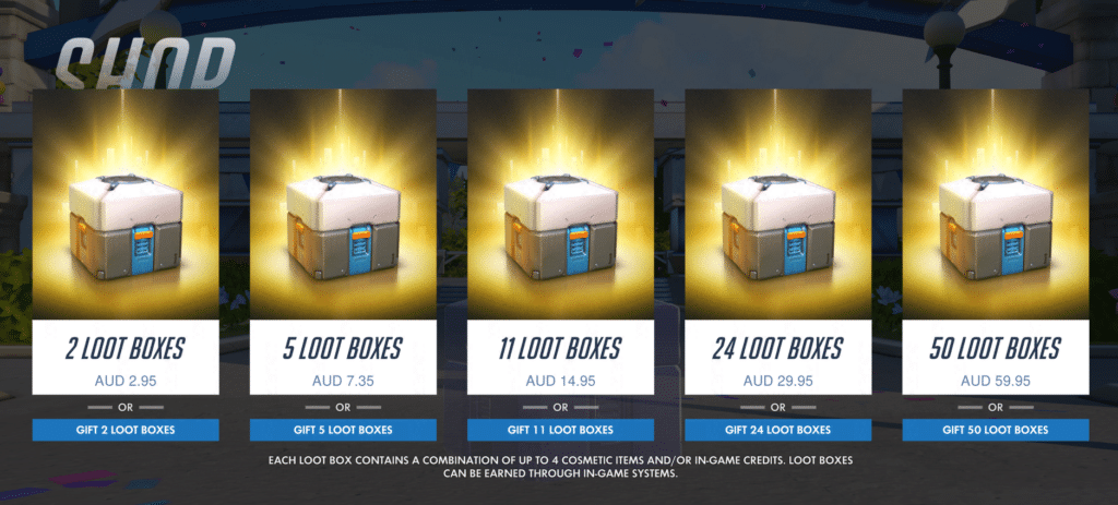 Loot boxes ea