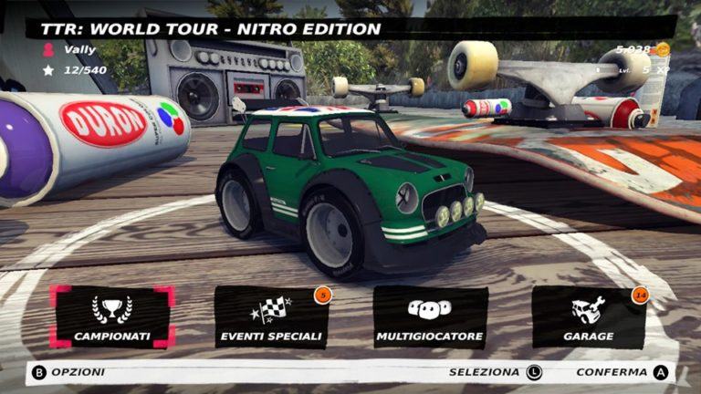 Table top racing: world tour-nitro edition: la recensione