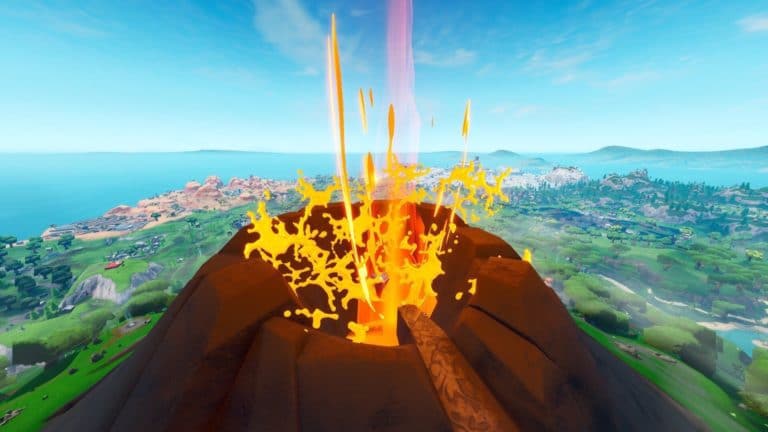 Fortnite, fra l'eruzione del vulcano e il nuovo vault