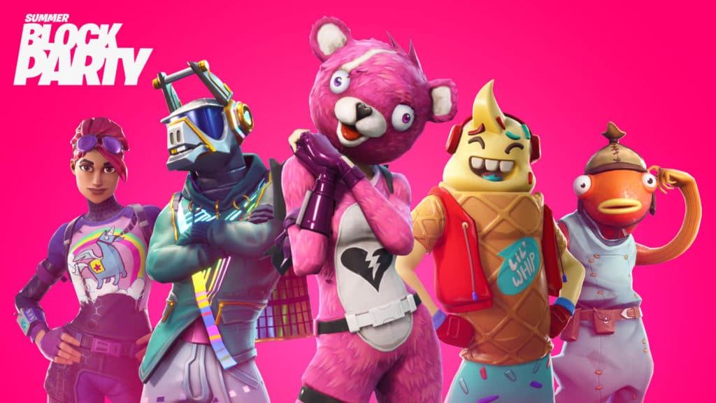 Epic games ha annunciato il fortnite summer block party Fortnite summer block party