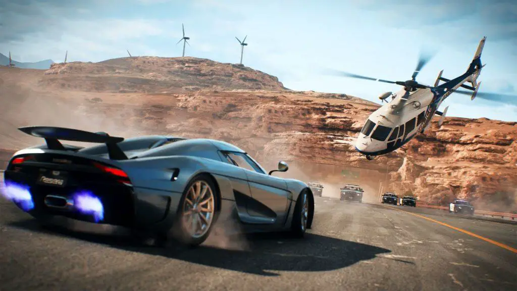 Screen relativo a Need for Speed PayBack