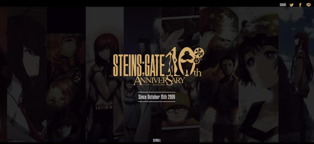 Steins;gate re:boot: uscita, novità e niente italiano Steins;gate 10 anniversario