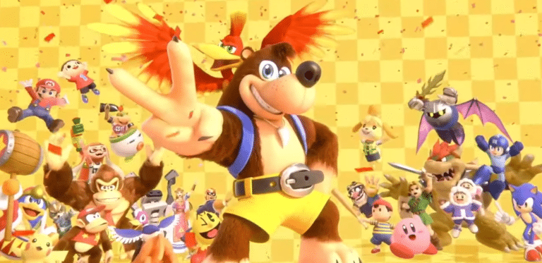 Banjo-kazooie in super smash bros. Ultimate.