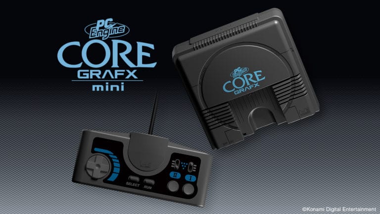 Konami lancia la console pc engine core grafx mini