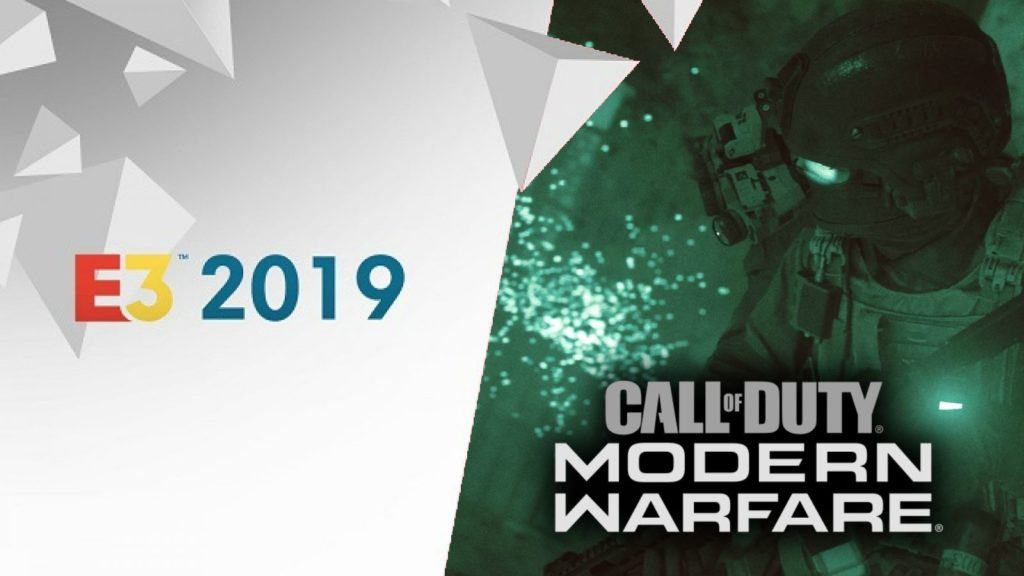 Copertina di call of duty modern warfare in occasione dell'e3 2019